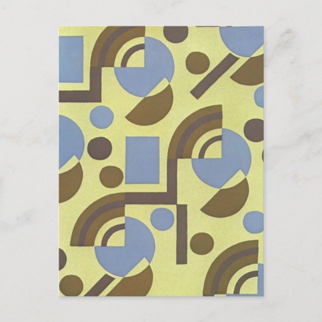 Art Deco Abstract  (21) Postcard (Front)
