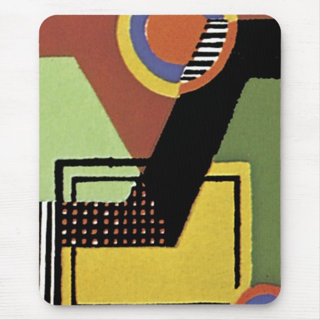 Art Deco Abstract  (88) Mouse Pad (Front)