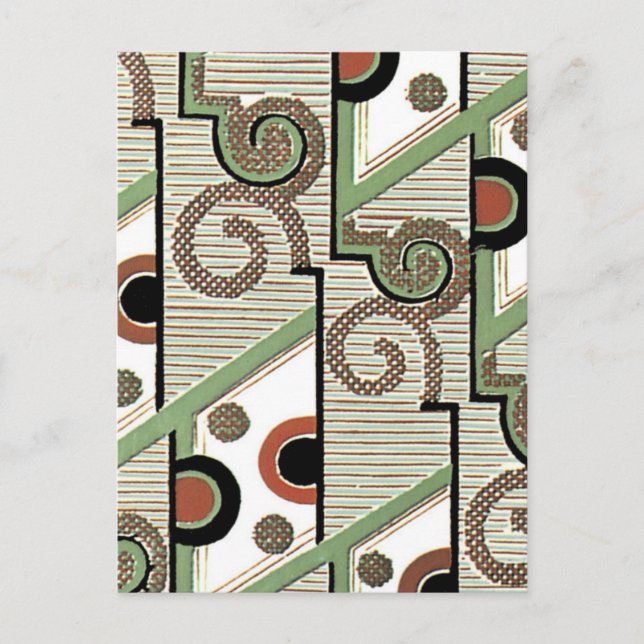 Art Deco Abstract  (90) Postcard (Front)