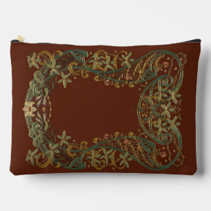art deco accessory pouch