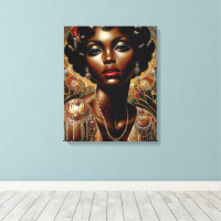 Art Deco African American Portrait