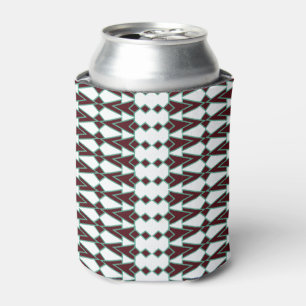 Art Deco Arrows Can Cooler