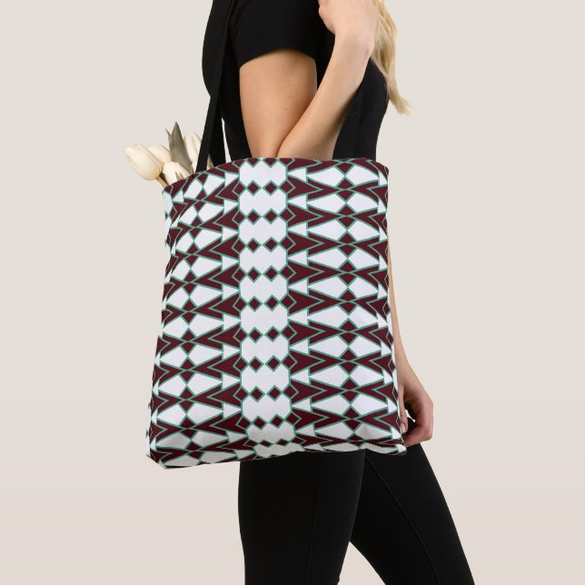 Art Deco Arrows  Tote Bag (Close Up)