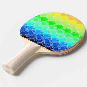 Art deco, art nouveau, vintage, shell,fan,pattern, ping pong paddle