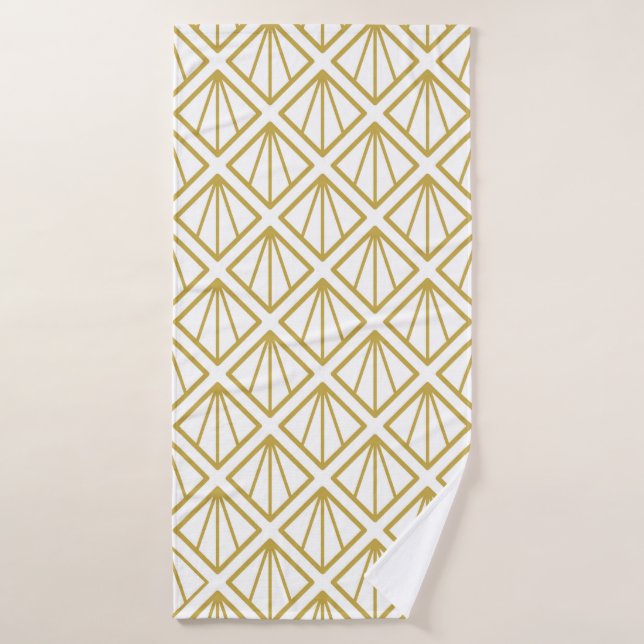 Art deco background.art,deco,pattern,graphic desig bath towel (Bath Towel)