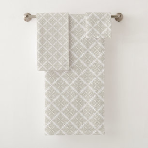 Art Deco Bath Towel Set