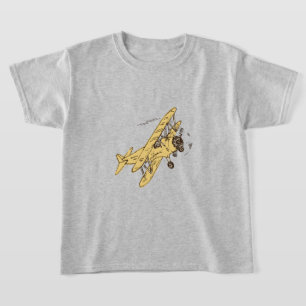 Art Deco Bi-planes - let your imagination fly. T-Shirt