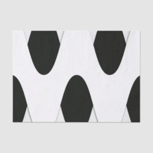 Art Deco Black and White Tissue Paper