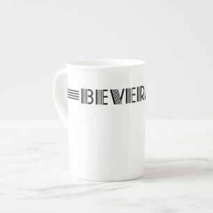 Art Deco Bone China Mug