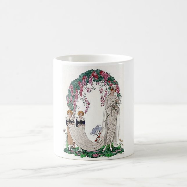 Art Deco Bride Coffee Mug (Center)
