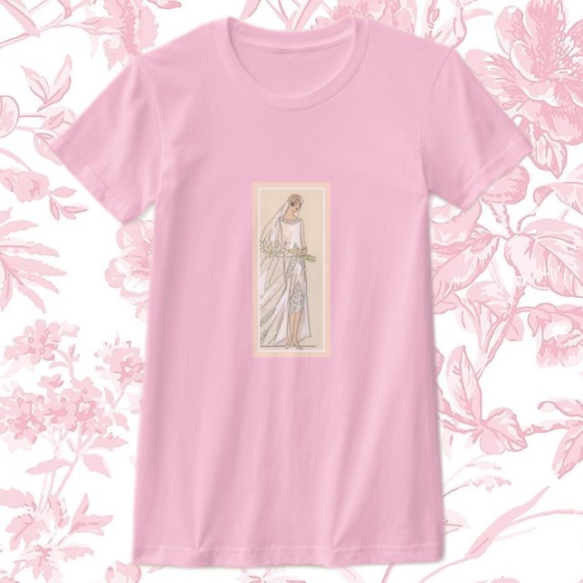 Art Deco Bride T-Shirt (Creator Uploaded)