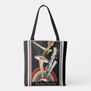 Art Deco Broadway New York Tote