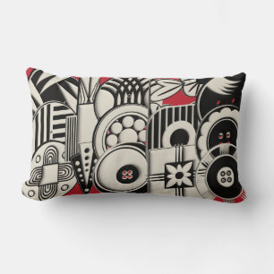 Art Deco Buttons Pillow