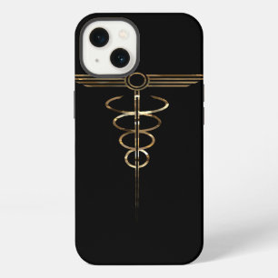 Art Deco Caduceus iPhone 13 Case