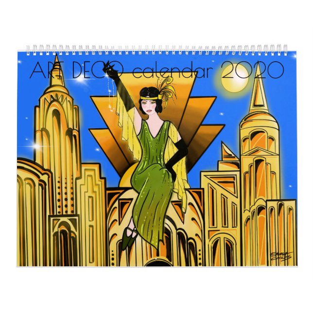 Art Deco Calendar 2020 (Cover)