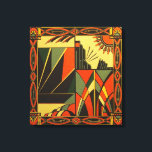 Art Deco Canvas artwork<br><div class="desc">Art Deco rare design sturdy canvas artwork,  collectible and stylish this will enhance any room Designed by Emma Childs at EJLoriginalart.co.uk</div>
