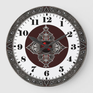 Art Deco Celtic  Large Clock