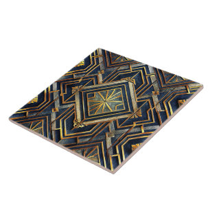 Art Deco Ceramic Tile