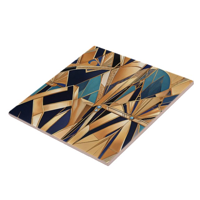 Art Deco Ceramic Tile (Side)