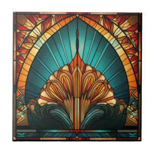 Art Deco Ceramic Tile