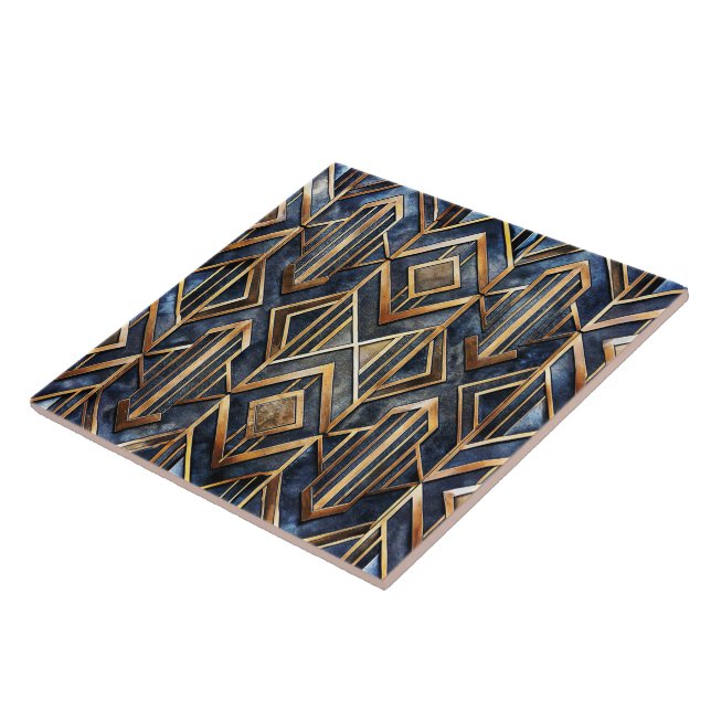 Art Deco Ceramic Tile (Side)