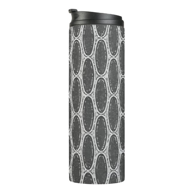 Art Deco Chevron Thermal Tumbler (Rotated Right)