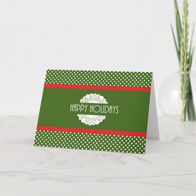 Art Deco Christmas Card (Front)