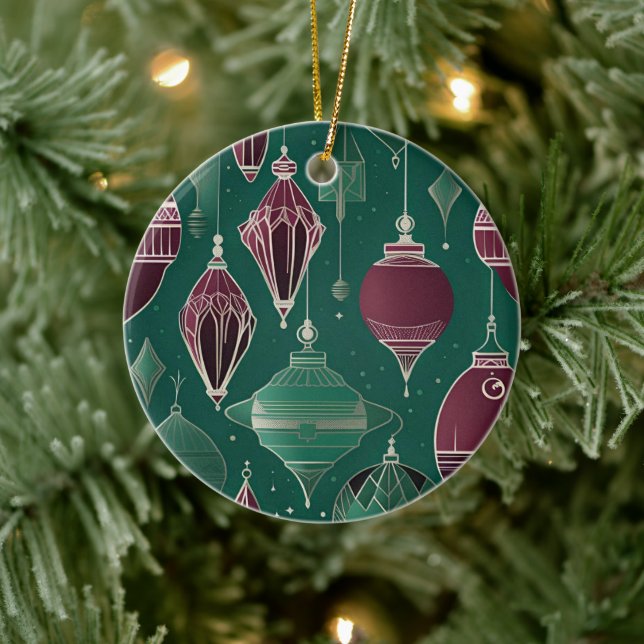Art Deco Christmas Ornaments, Ornament (Tree)