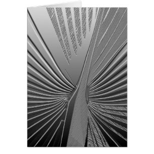 Art Deco chrome palm leaf