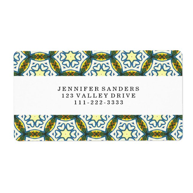 ART DECO CIRCLE PATTERN (Front)