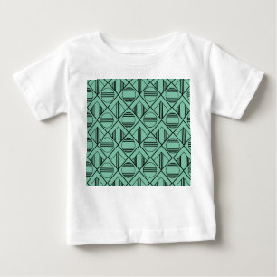 Art Deco Circles and Diamonds  Baby T-Shirt