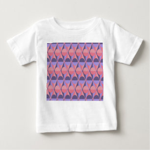 Art Deco Circles and Triangles Baby T-Shirt