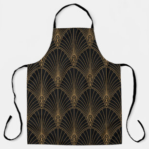 Art deco: classic geometric pattern. apron