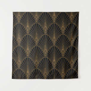 Art deco: classic geometric pattern. tapestry