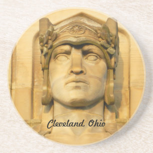 Art Deco(Cleveland) Sandstone Coaster