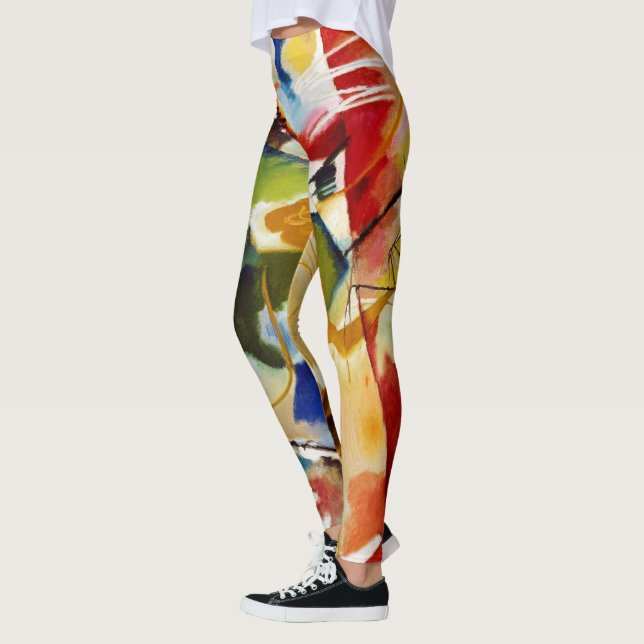 art deco cosmopolitan boho leggings (Left)