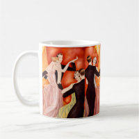 Art Deco Dancing Couples 1920s Ballroom