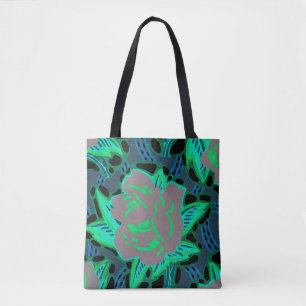Art Deco Design #10 Rose Tote Bag