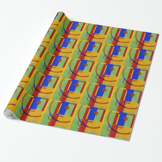 Art Deco Design #11 @ Emporio Moffa Wrapping Paper (Unrolled)