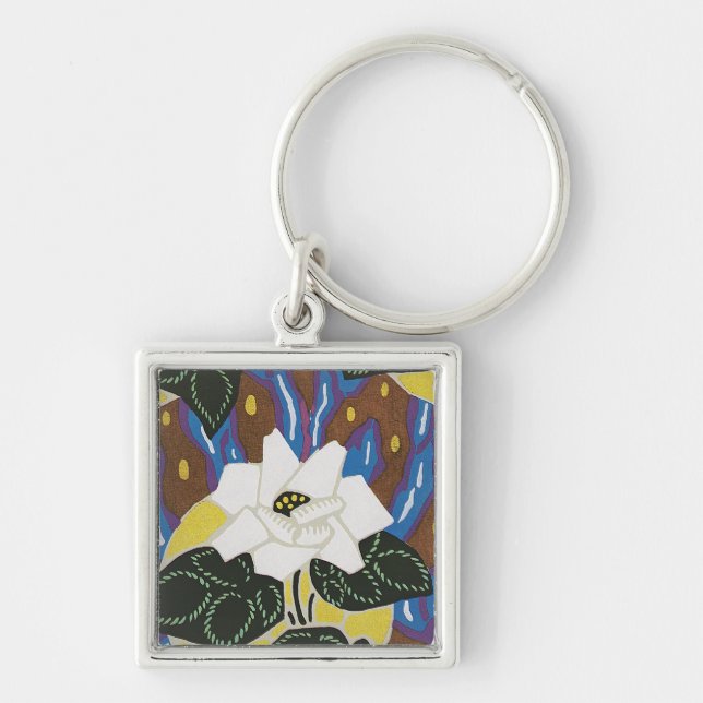 Art Deco Design #12 at Sunshinedazzle Key Ring (Front)