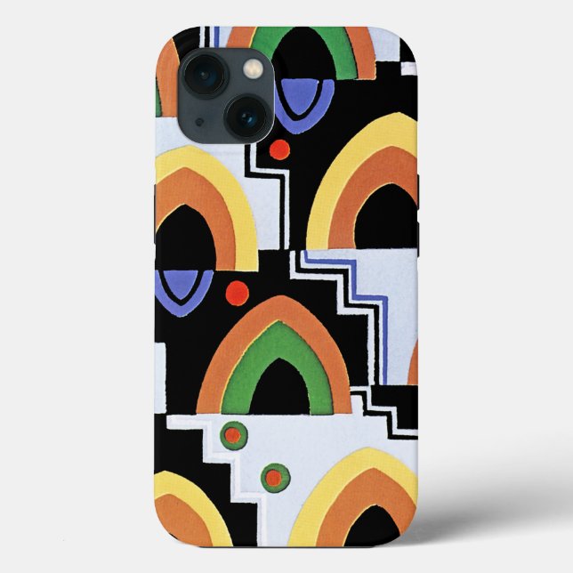 Art Deco Design #4 @ Emporio Moffa Case-Mate iPhone Case (Back)