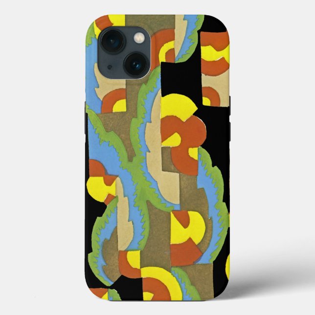 Art Deco Design #9 @ Emporio Moffa Case-Mate iPhone Case (Back)