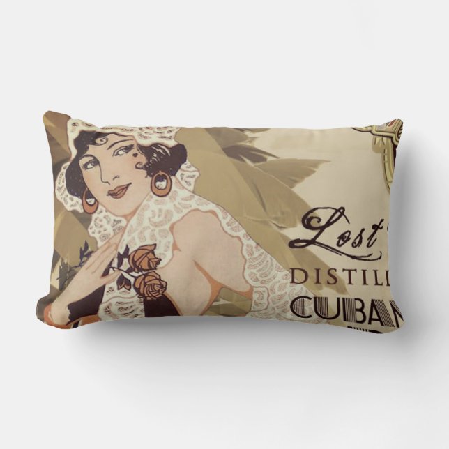 Art Deco design accent pillow (Front)