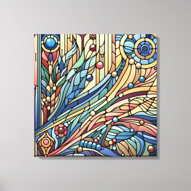 Art Deco Design Canvas Art (Front)