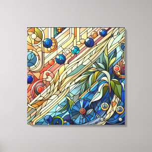 Art Deco Design Canvas Art