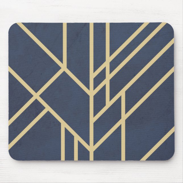 Art Deco design Mouse Pad (Front)