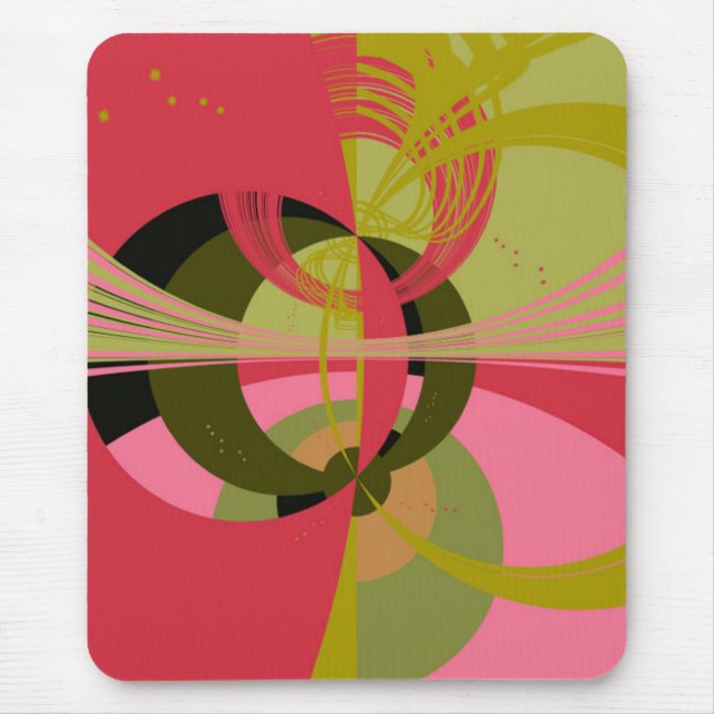 Art Deco Design Mouse Pad (Front)