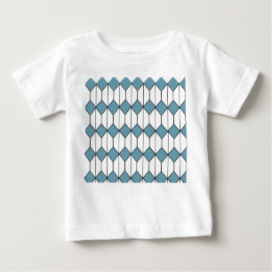 Art Deco Diamonds and Hexagons  Baby T-Shirt