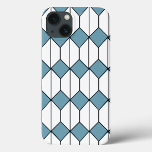 Art Deco Diamonds and Hexagons iPhone 13 Case