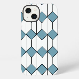 Art Deco Diamonds and Hexagons iPhone 13 Case